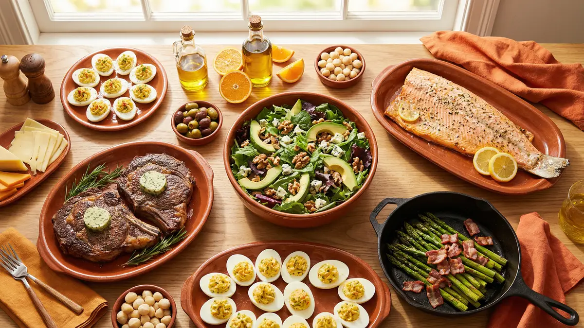 Keto Meal Planning for Families - family meal plan