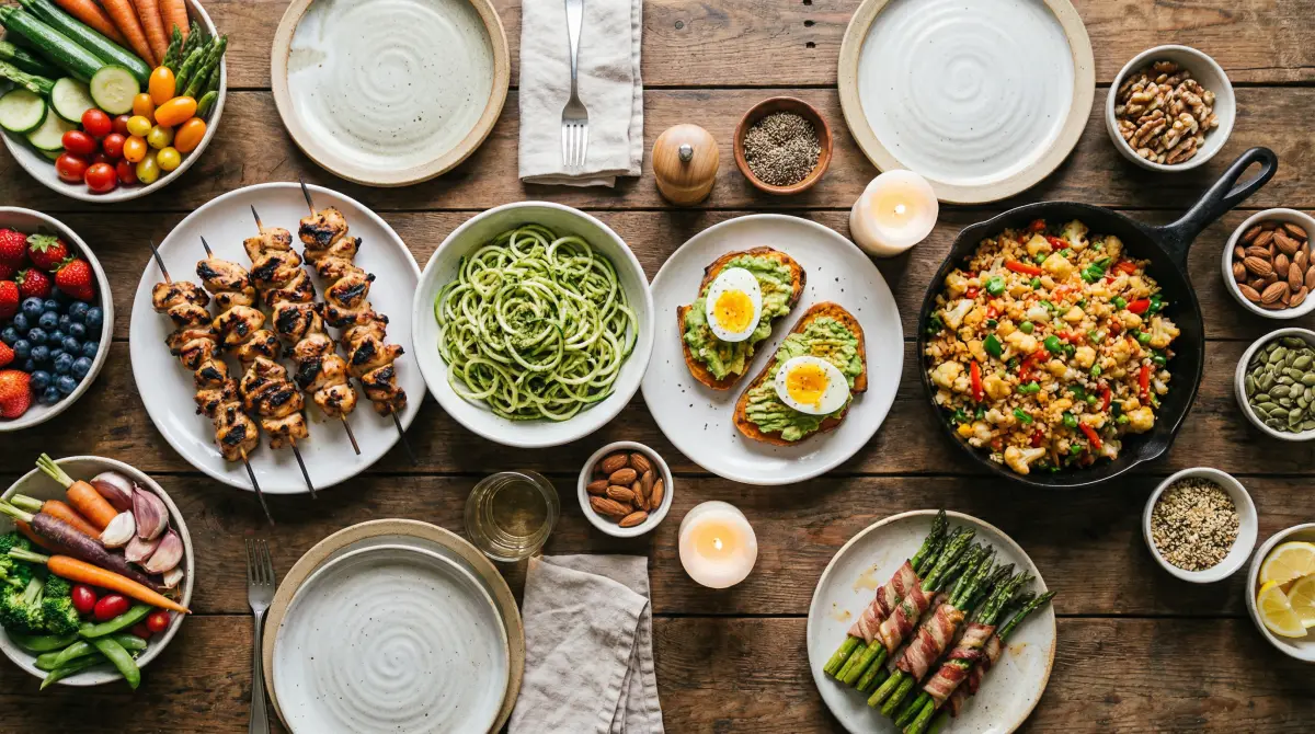 Paleo Meal Planning for Families - family meal plan