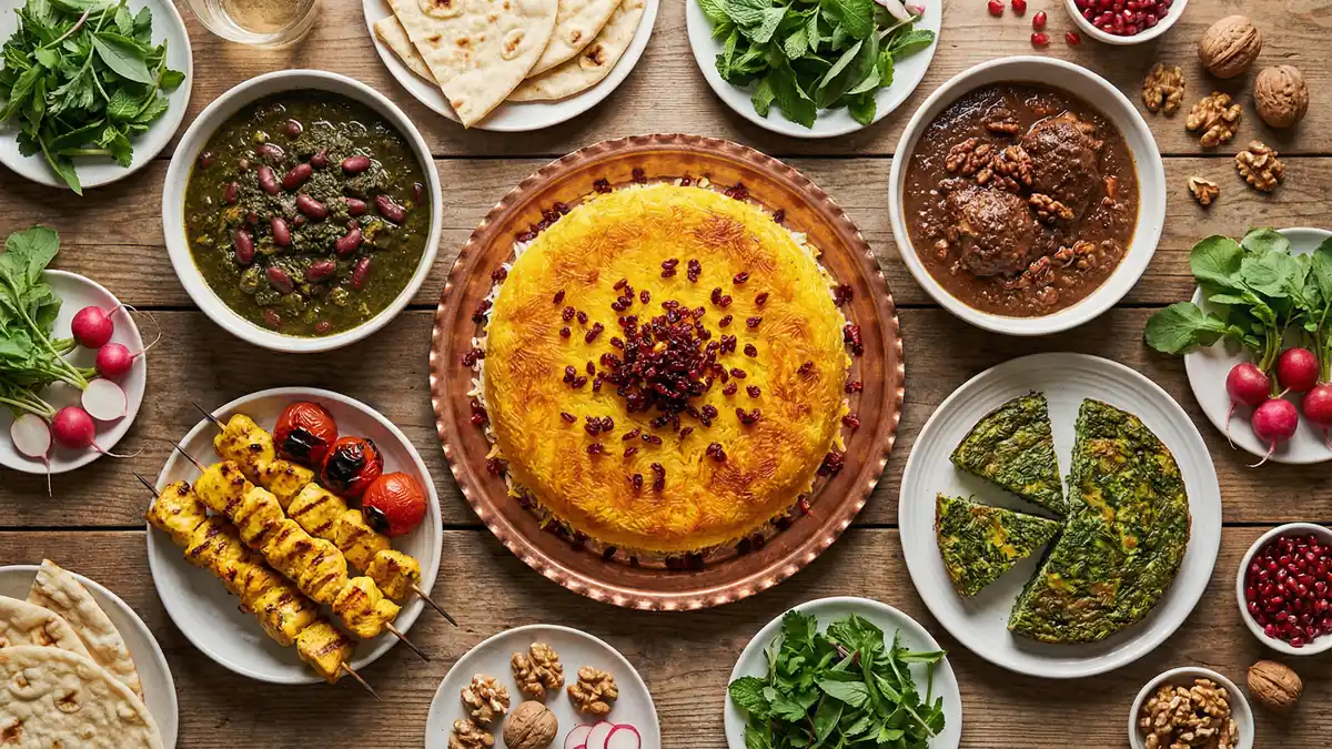 Persian Meal Plan for Families - family meal plan