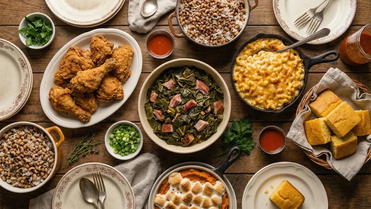 Soul Food Meal Plan for Families - family meal plan