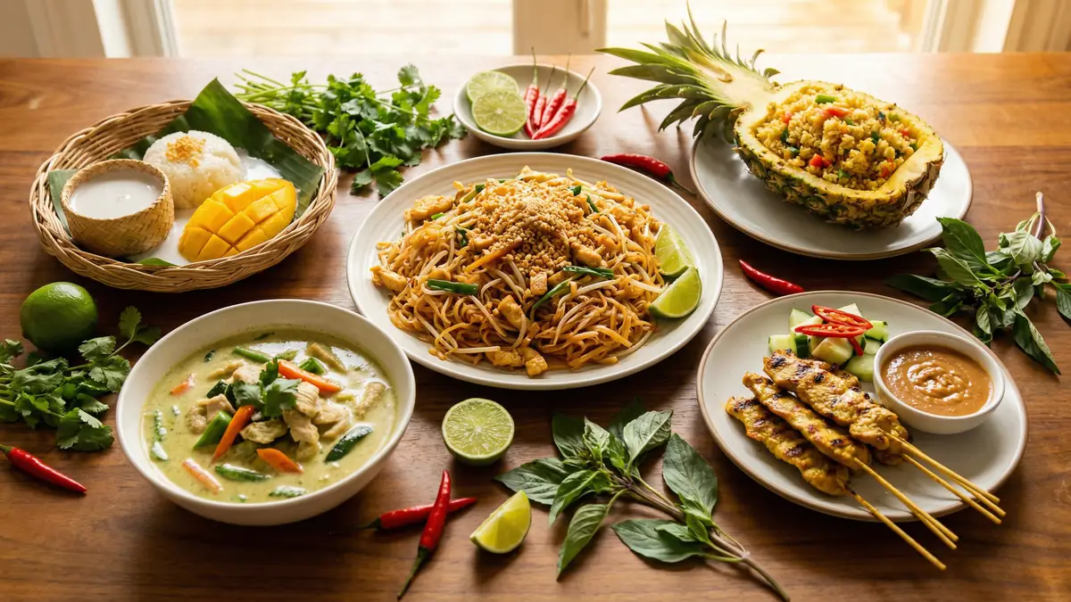 Thai Meal Plan for Families - family meal plan