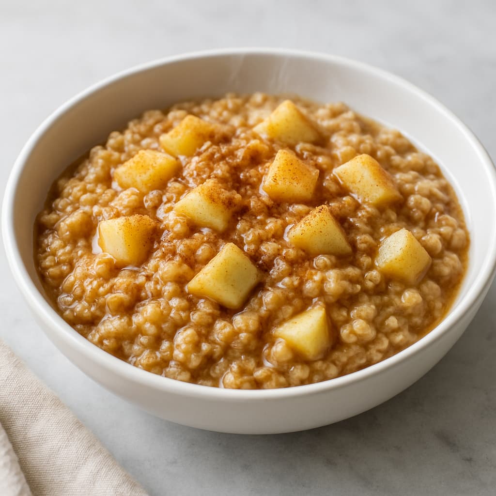 Apple Cinnamon Oatmeal — FamilyPlate recipe