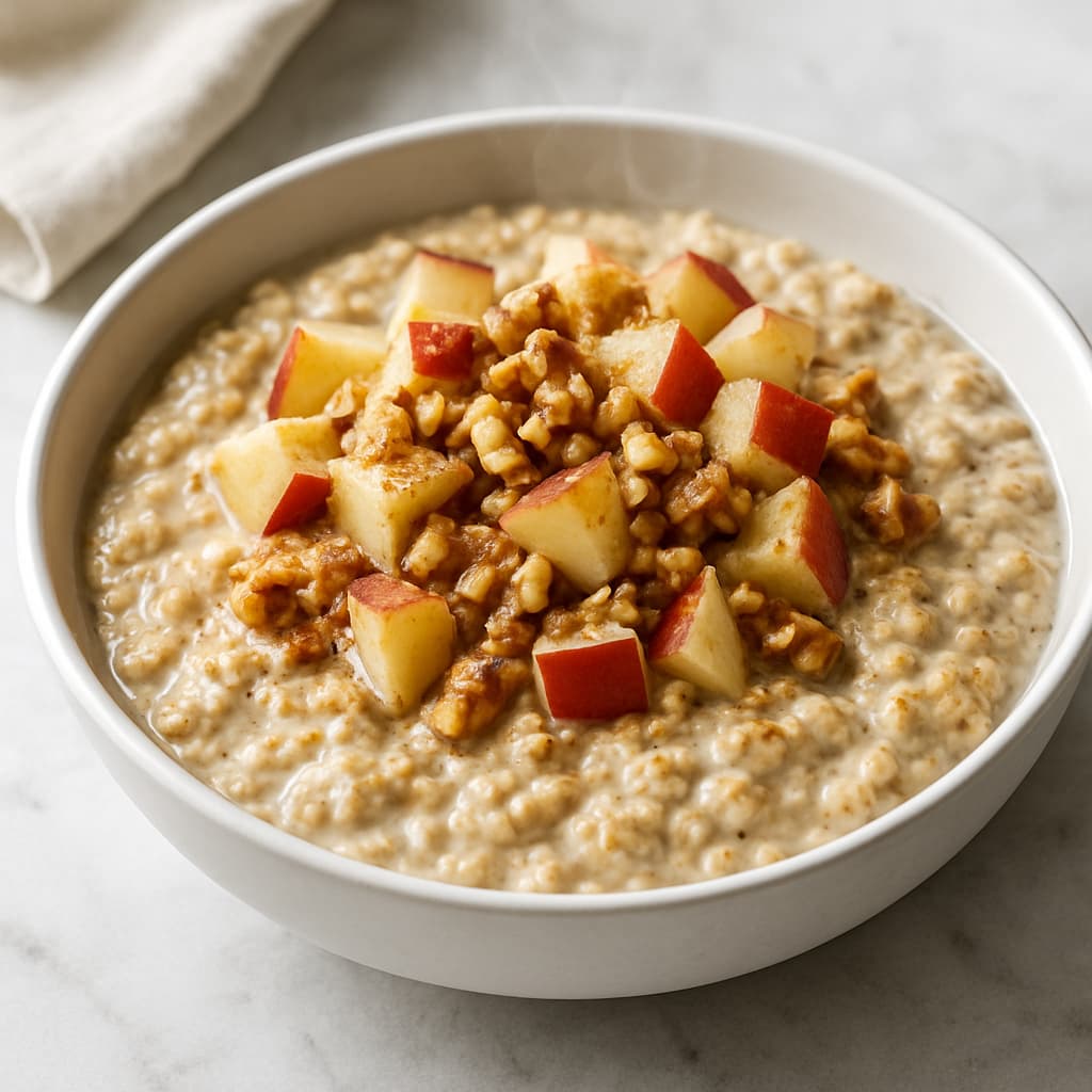 Apple Cinnamon Overnight Oats — FamilyPlate recipe