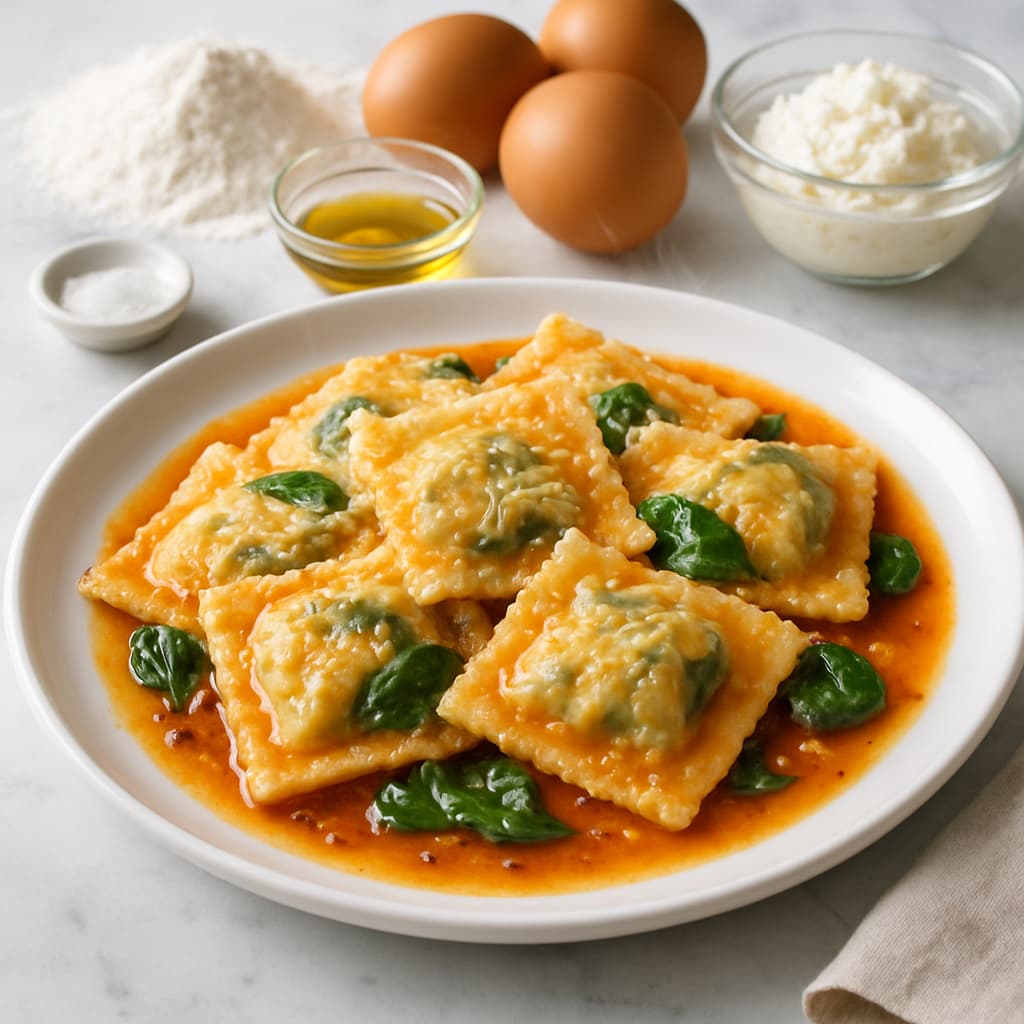Argentinian Spinach Ravioli — FamilyPlate recipe