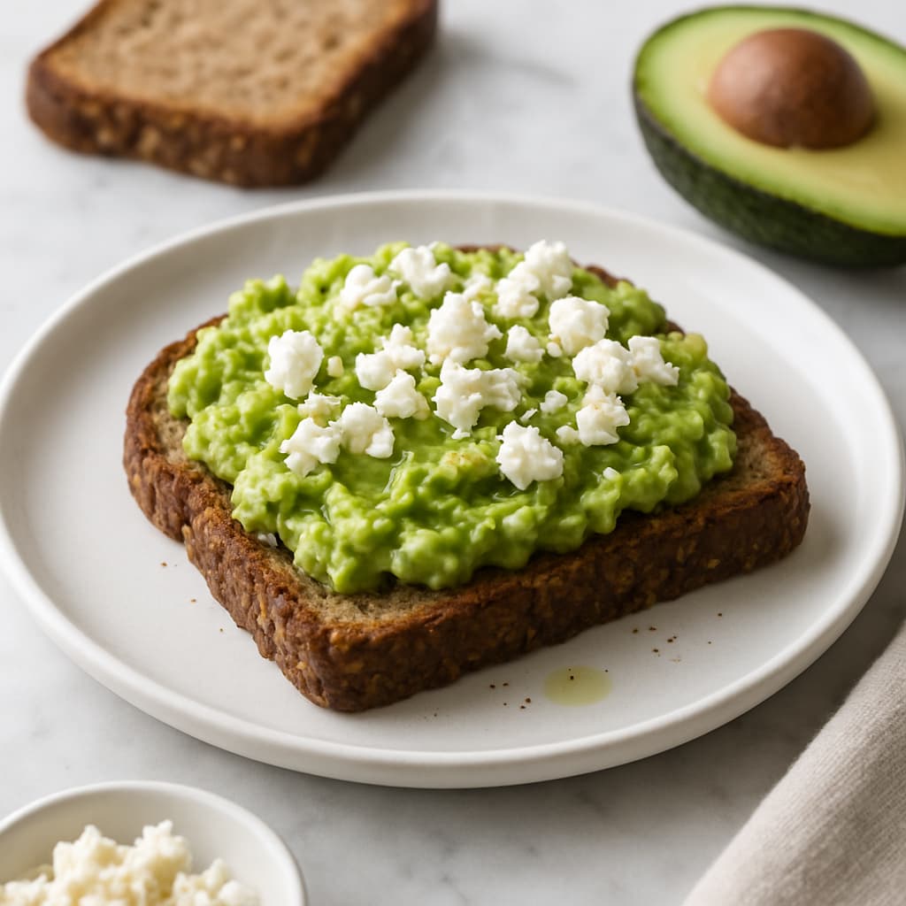 Avocado Toast with Feta — FamilyPlate recipe