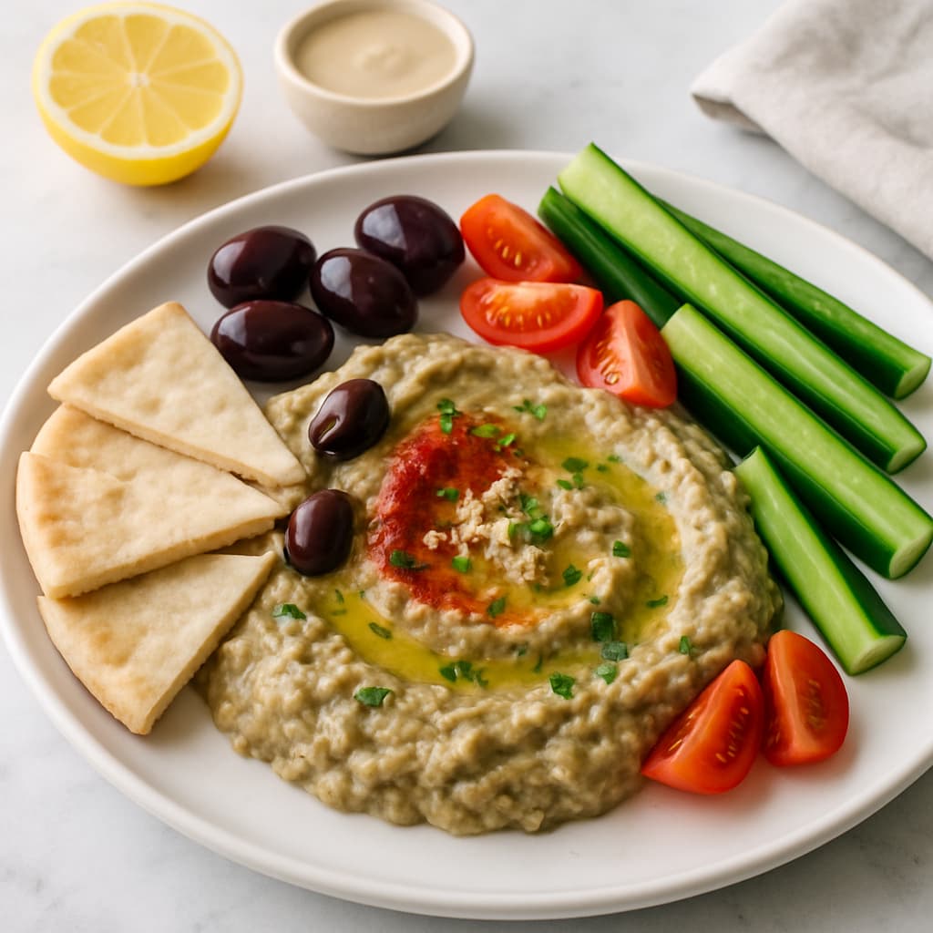 Baba Ganoush Platter — FamilyPlate recipe