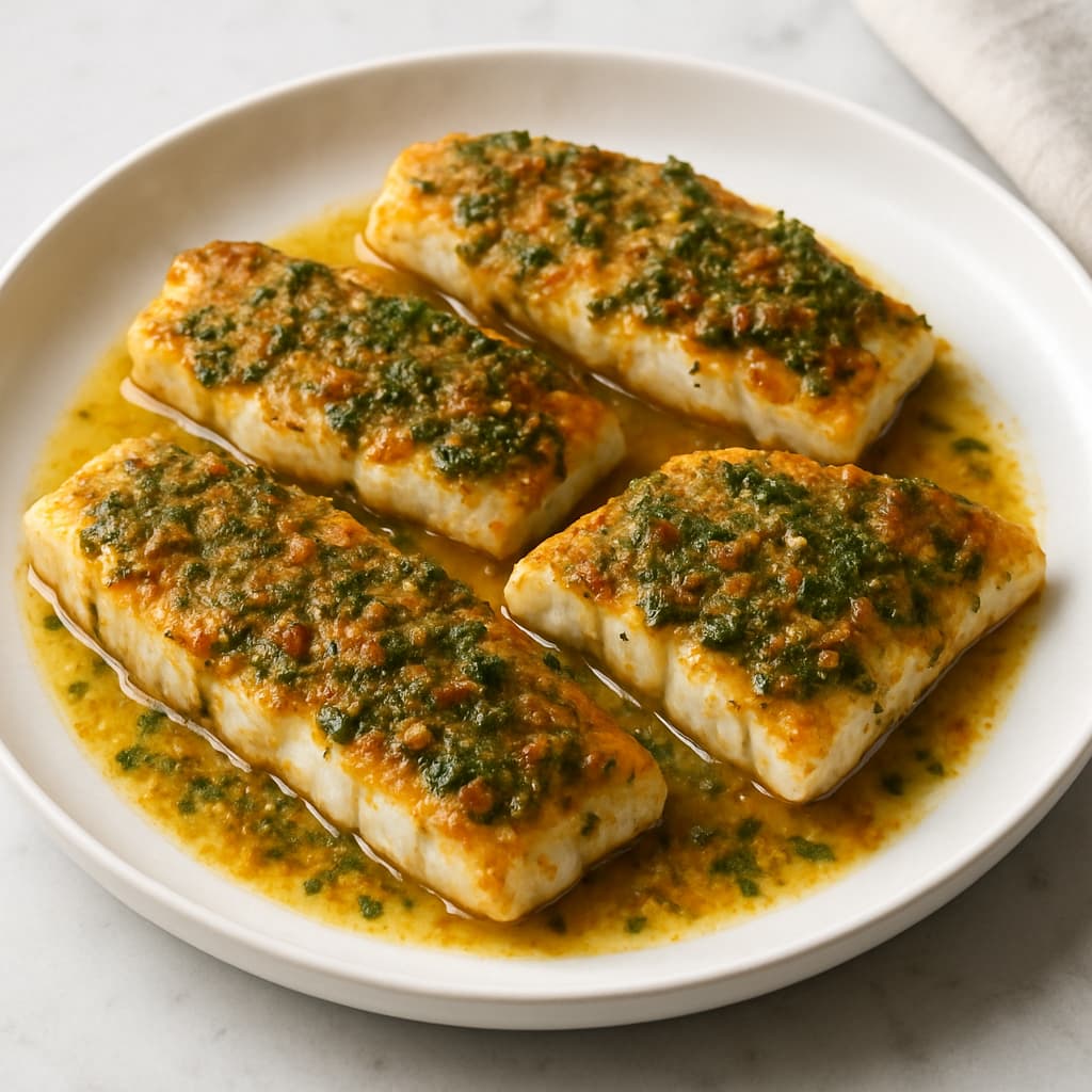 Baked Haddock with Chermoula — FamilyPlate recipe