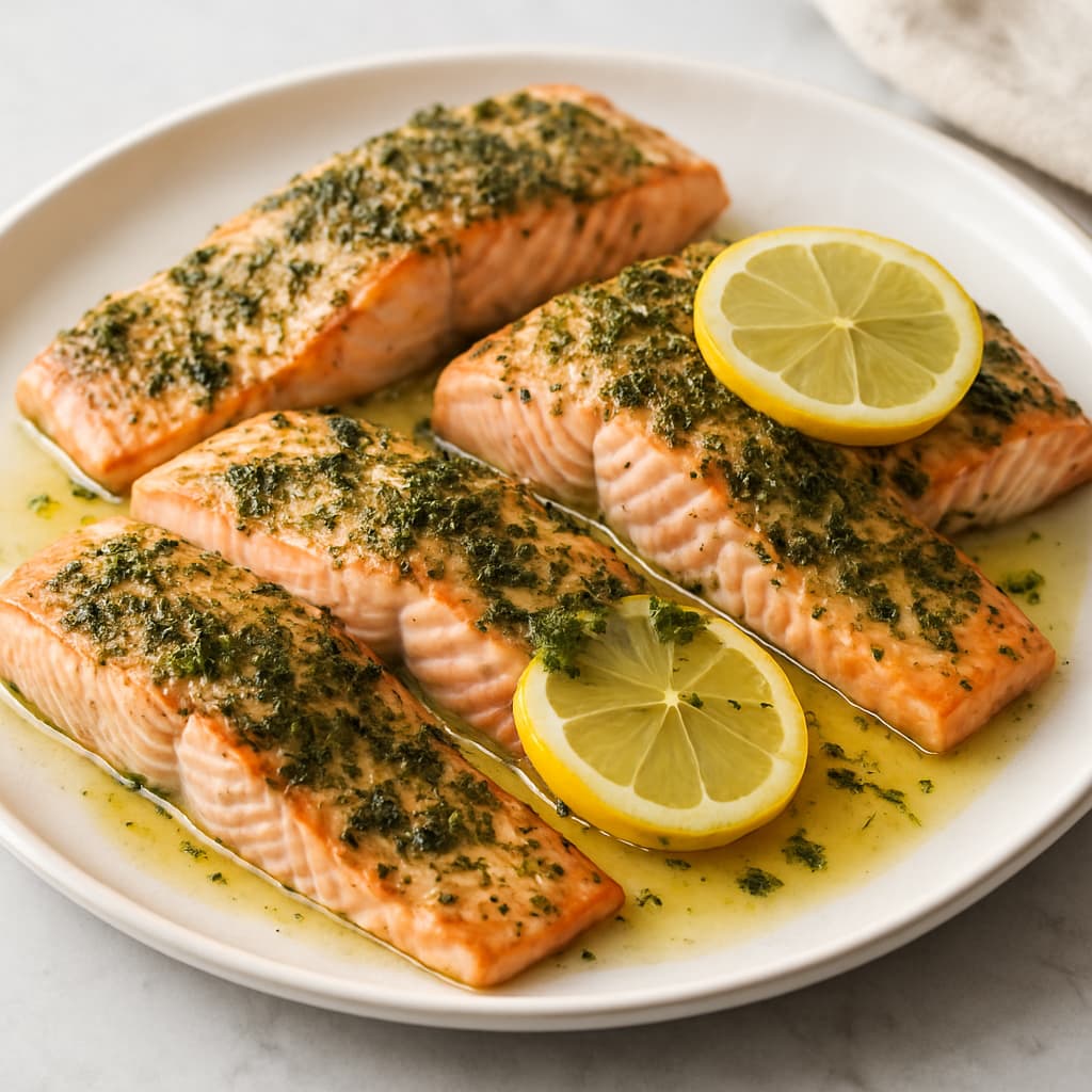 Baked Herb Salmon — FamilyPlate recipe