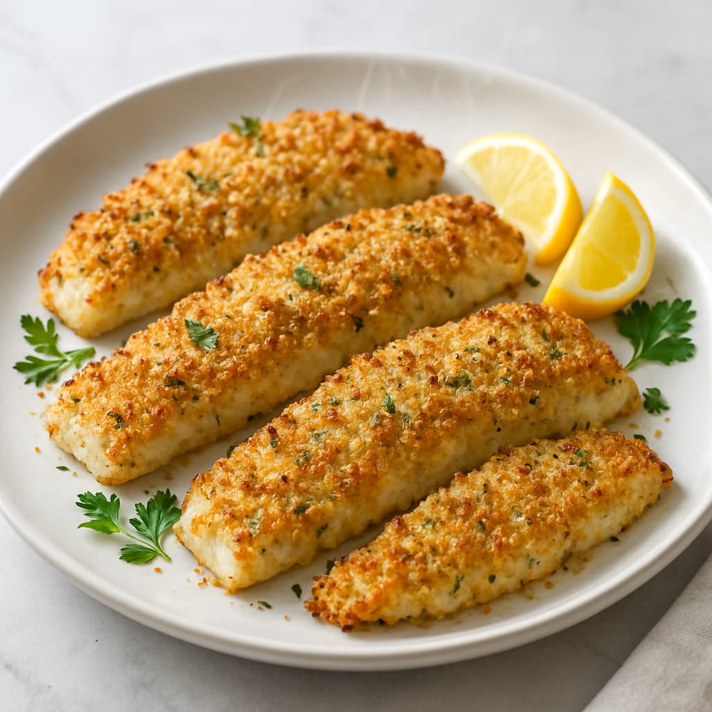 Baked Parmesan Fish — FamilyPlate recipe