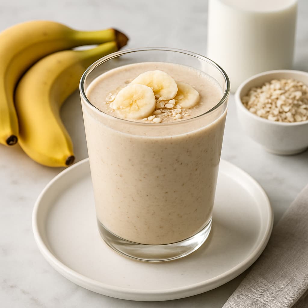 Banana Oat Smoothie — FamilyPlate recipe