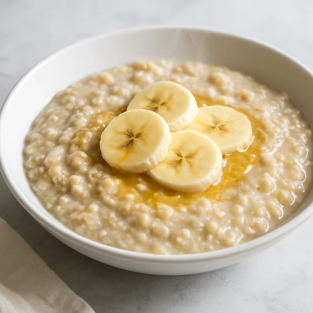 Banana Oatmeal — FamilyPlate recipe