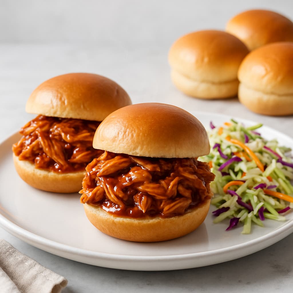 BBQ Chicken Sliders — FamilyPlate recipe