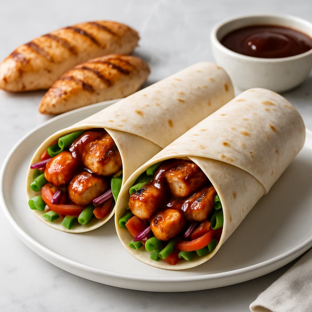 BBQ Chicken Wraps recipe