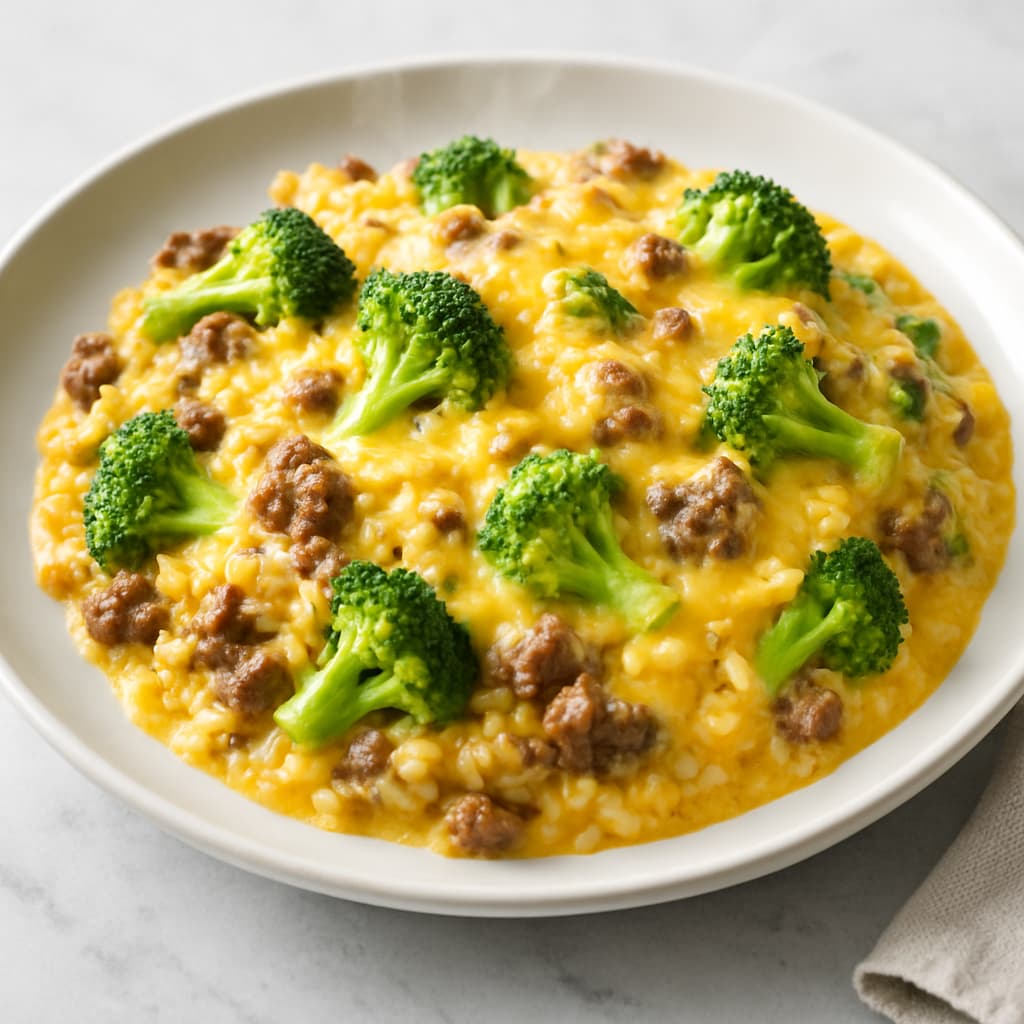 Beef and Broccoli Casserole — FamilyPlate recipe