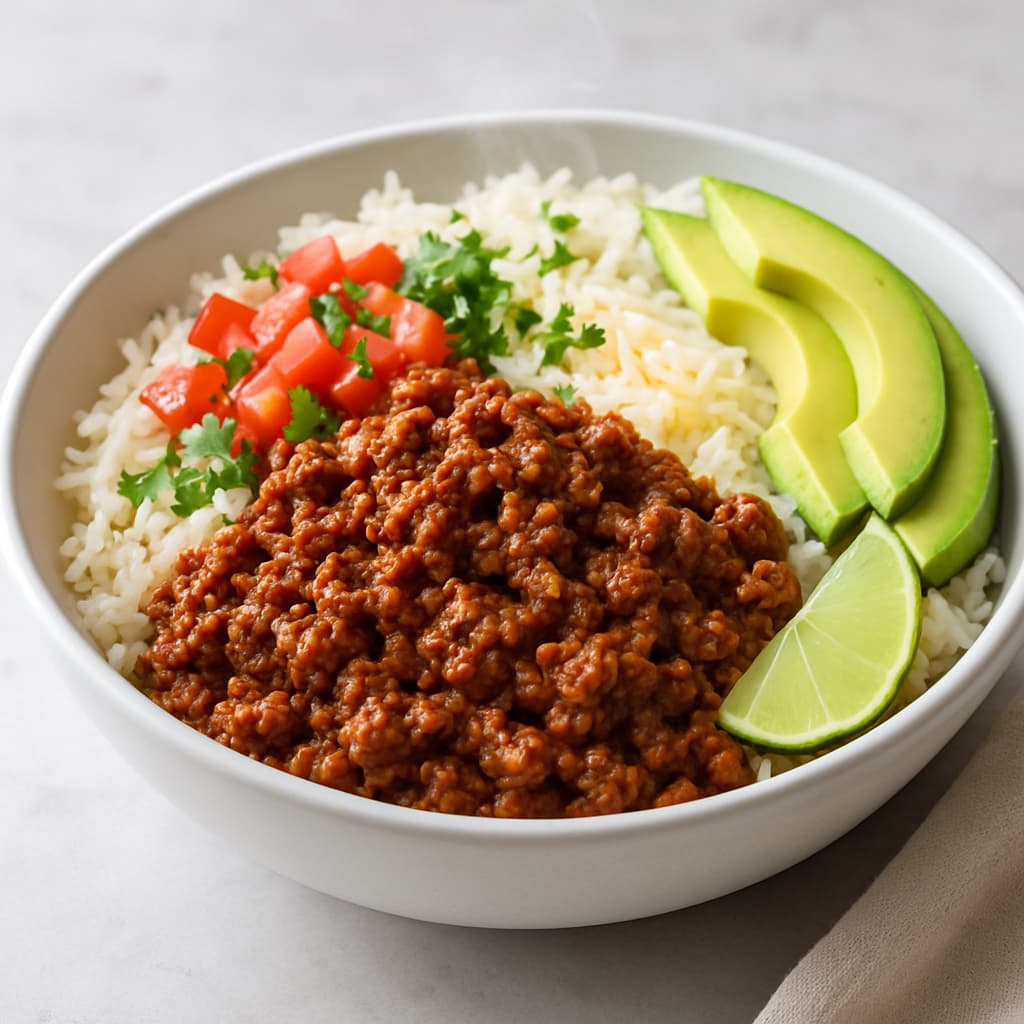 Beef Burrito Bowl — FamilyPlate recipe
