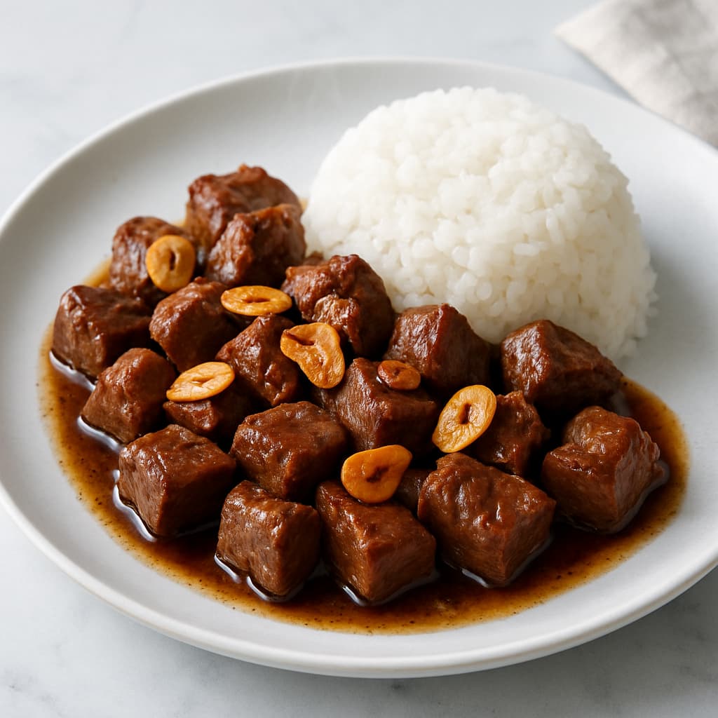Beef Salpicao — FamilyPlate recipe