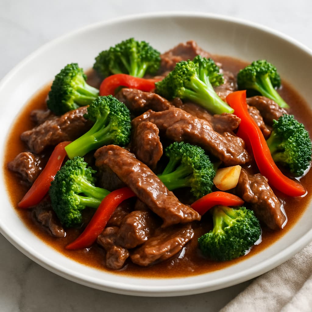 Beef Stir-Fry with Broccoli — FamilyPlate recipe
