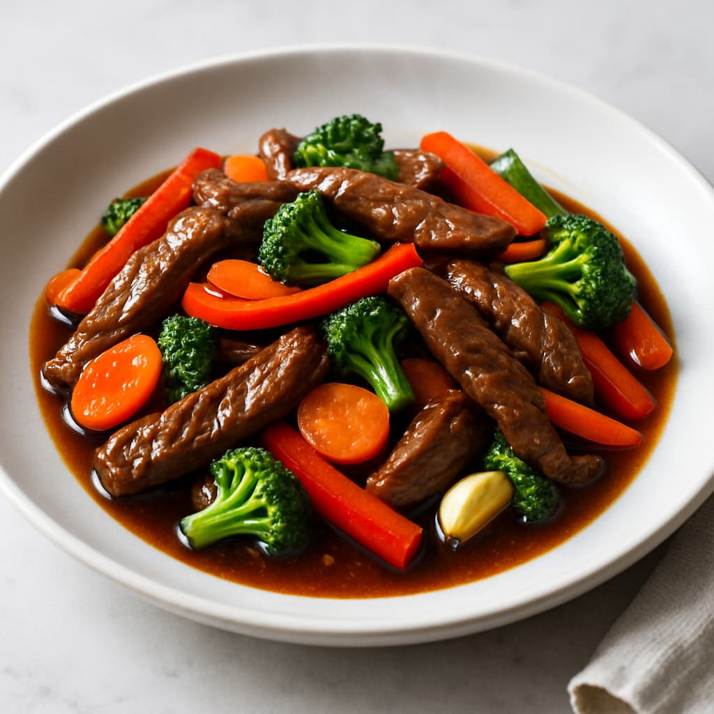 Beef Stir-Fry with Vegetables — FamilyPlate recipe