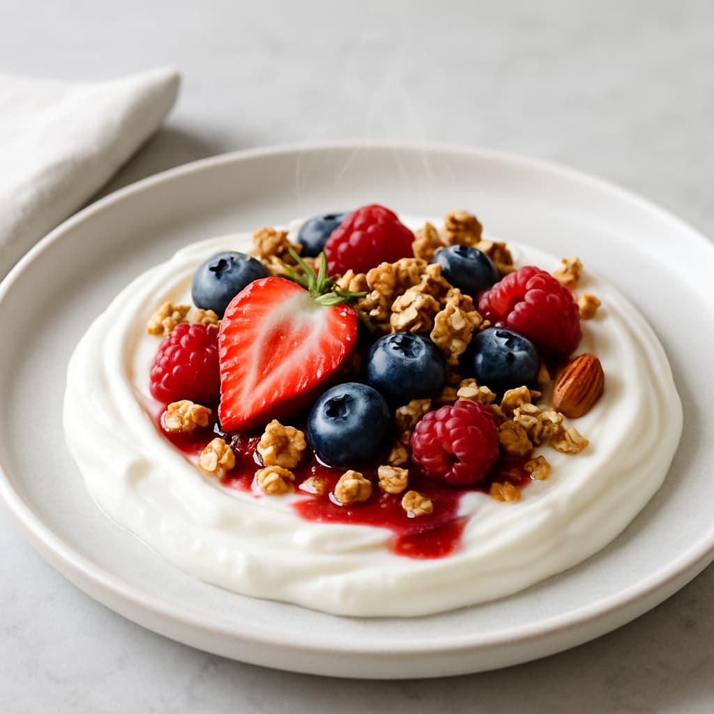 Berry Yogurt Parfait — FamilyPlate recipe