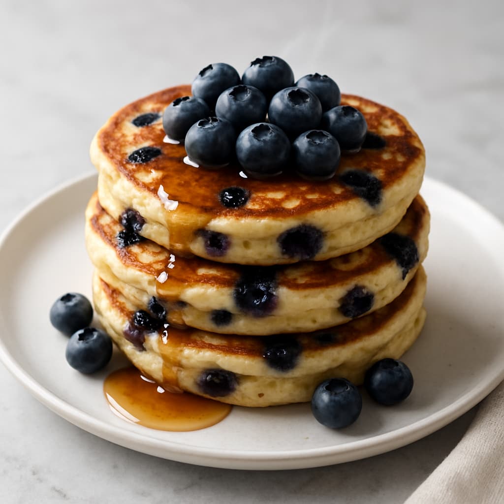 Blueberry Pancakes — FamilyPlate recipe