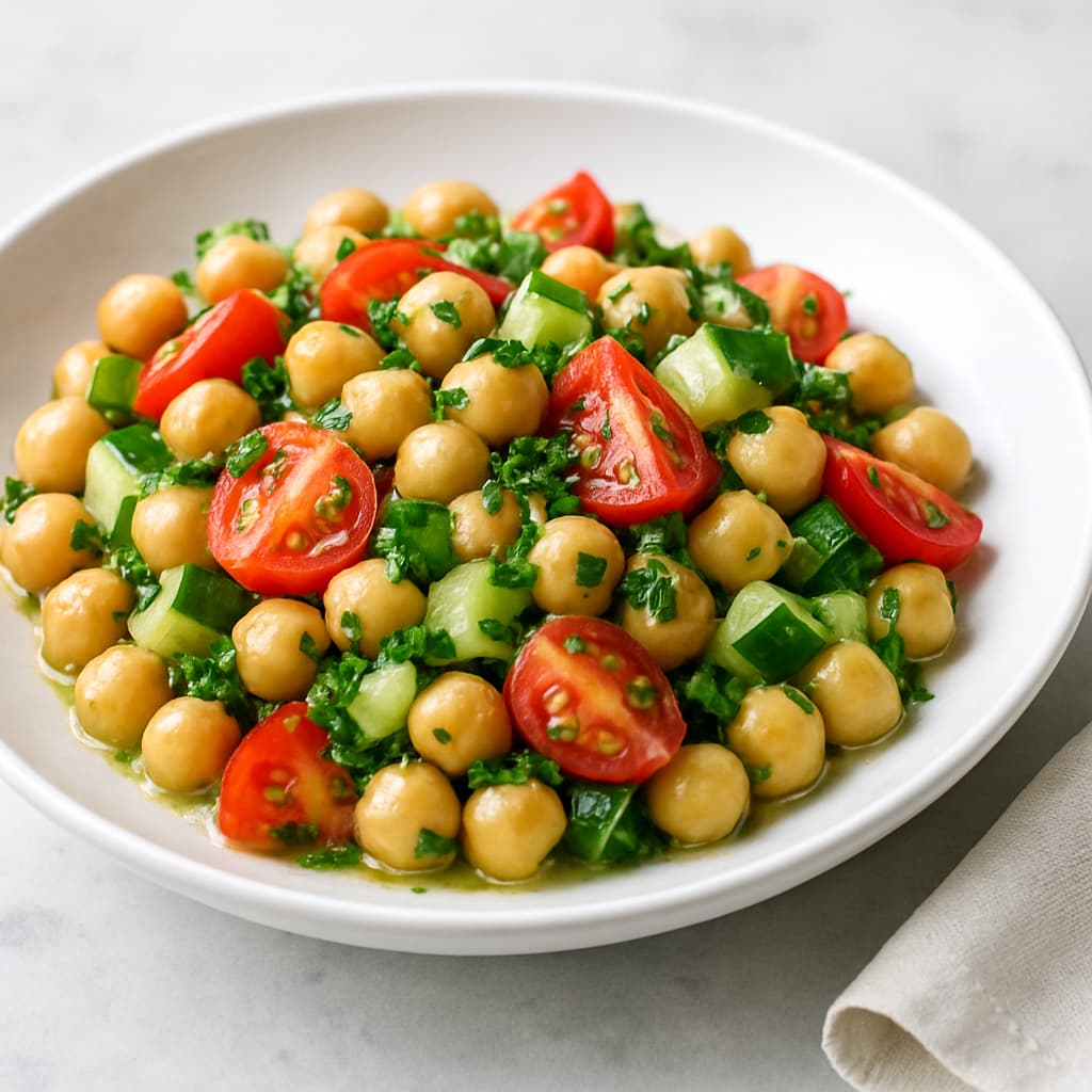 Brazilian Chickpea Salad — FamilyPlate recipe