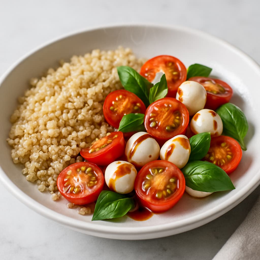 Caprese Quinoa Bowl — FamilyPlate recipe