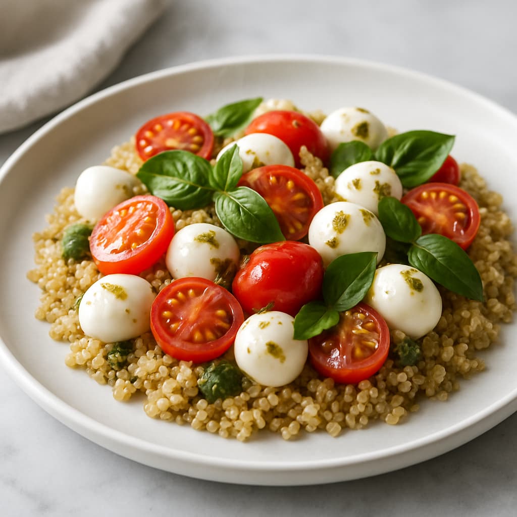 Caprese Quinoa Salad — FamilyPlate recipe