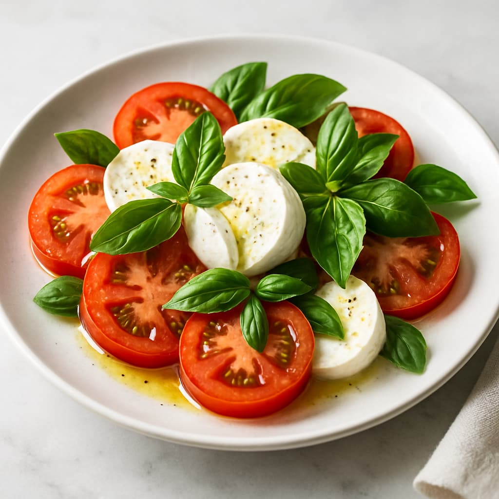 Caprese Salad with Mozzarella — FamilyPlate recipe
