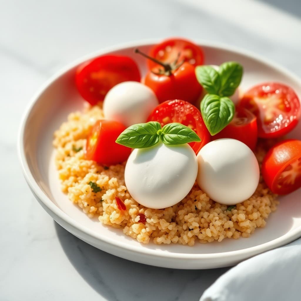 Caprese Salad with Quinoa — FamilyPlate recipe