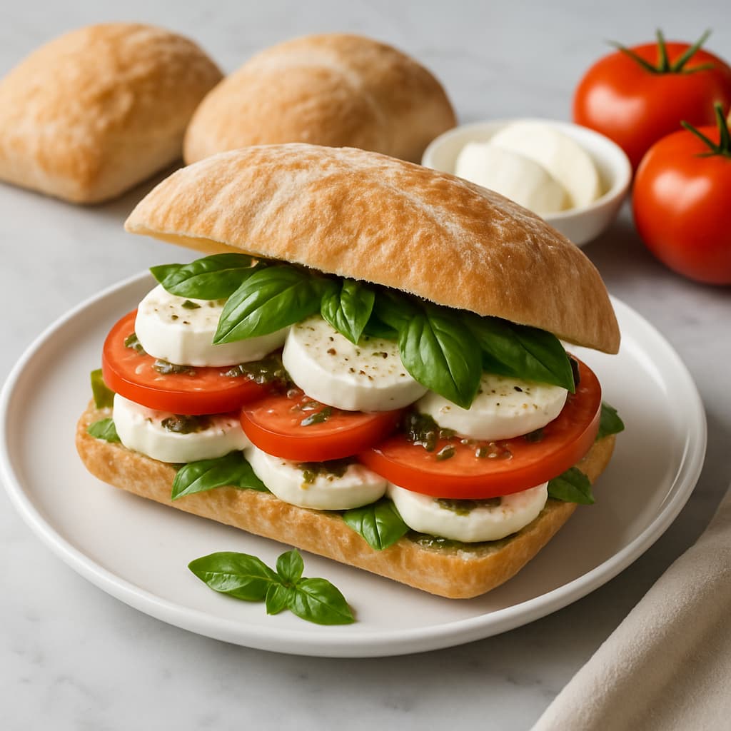 Caprese Sandwich — FamilyPlate recipe