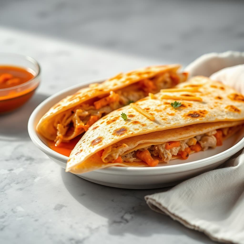 Cheesy Chicken Quesadilla recipe