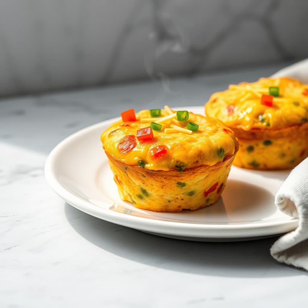 Cheesy Egg Muffins — FamilyPlate recipe