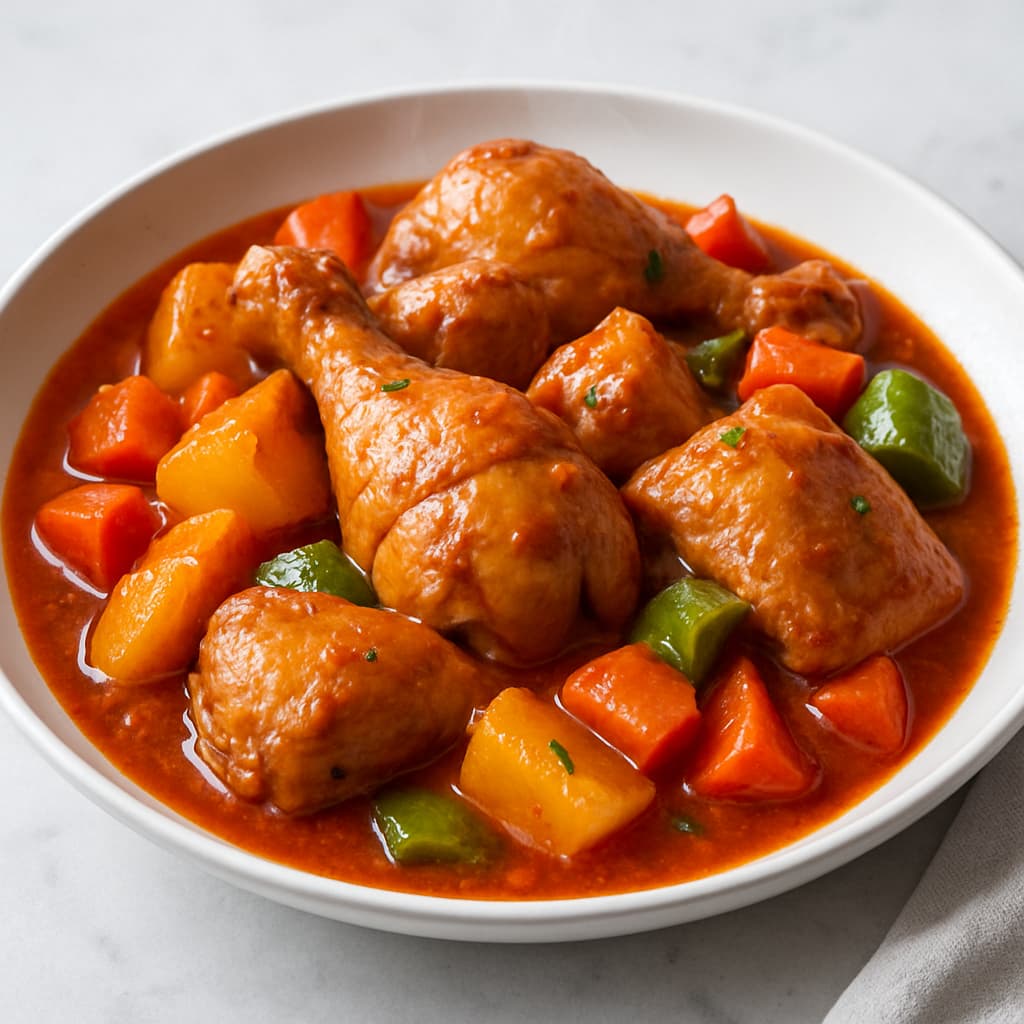 Chicken Afritada — FamilyPlate recipe