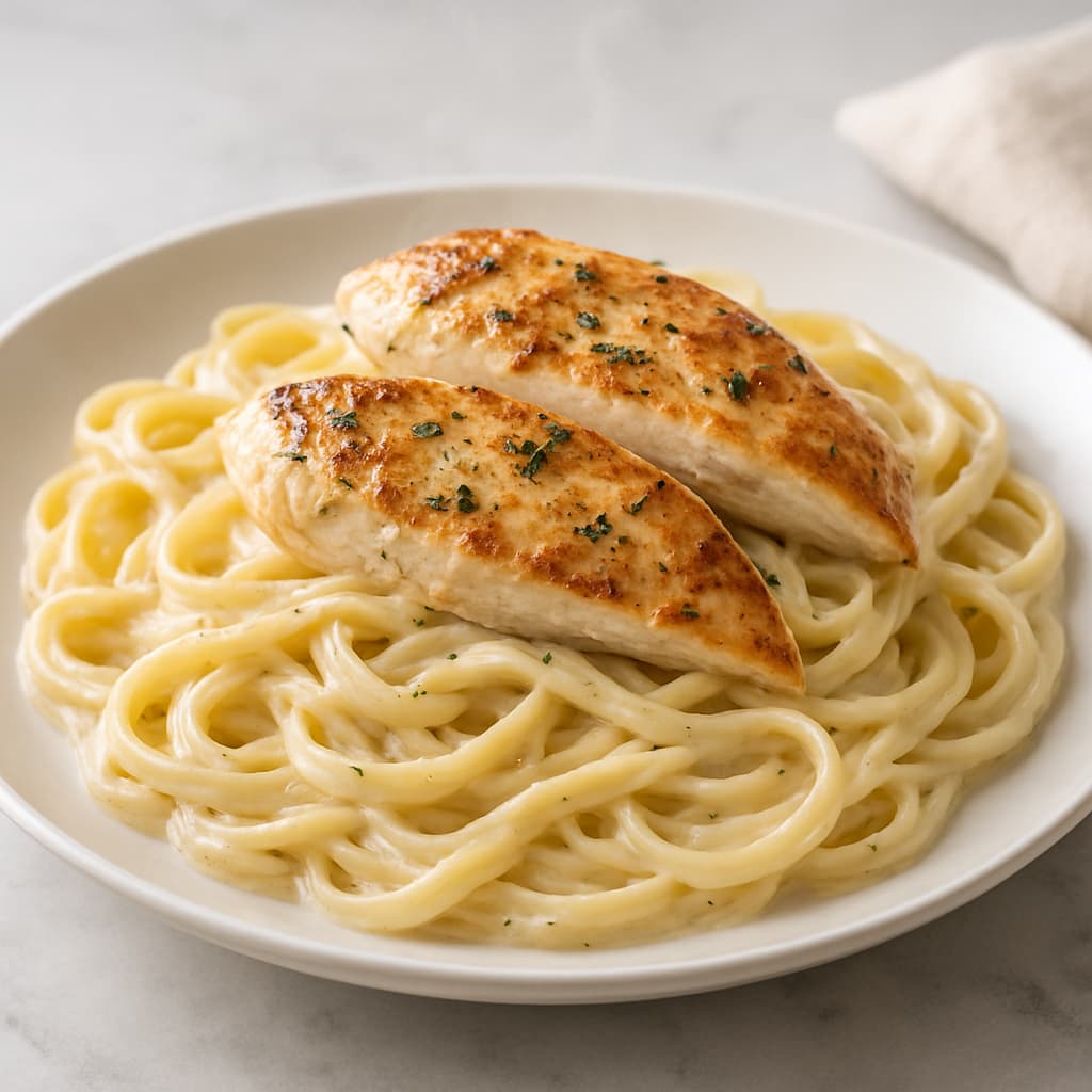 Chicken Alfredo Pasta — FamilyPlate recipe
