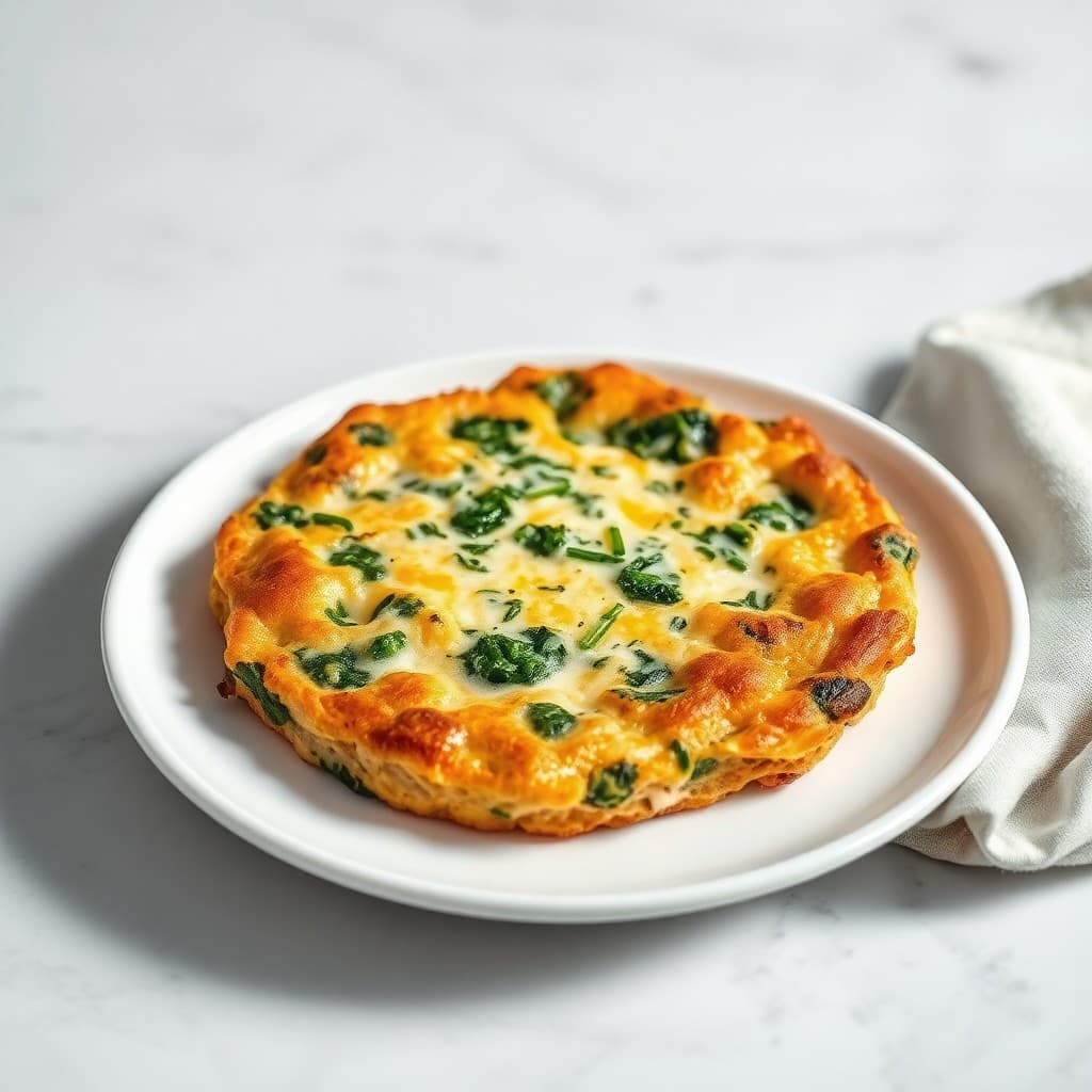 Chicken and Spinach Frittata — FamilyPlate recipe