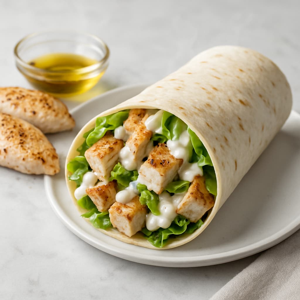Chicken Caesar Wrap — FamilyPlate recipe
