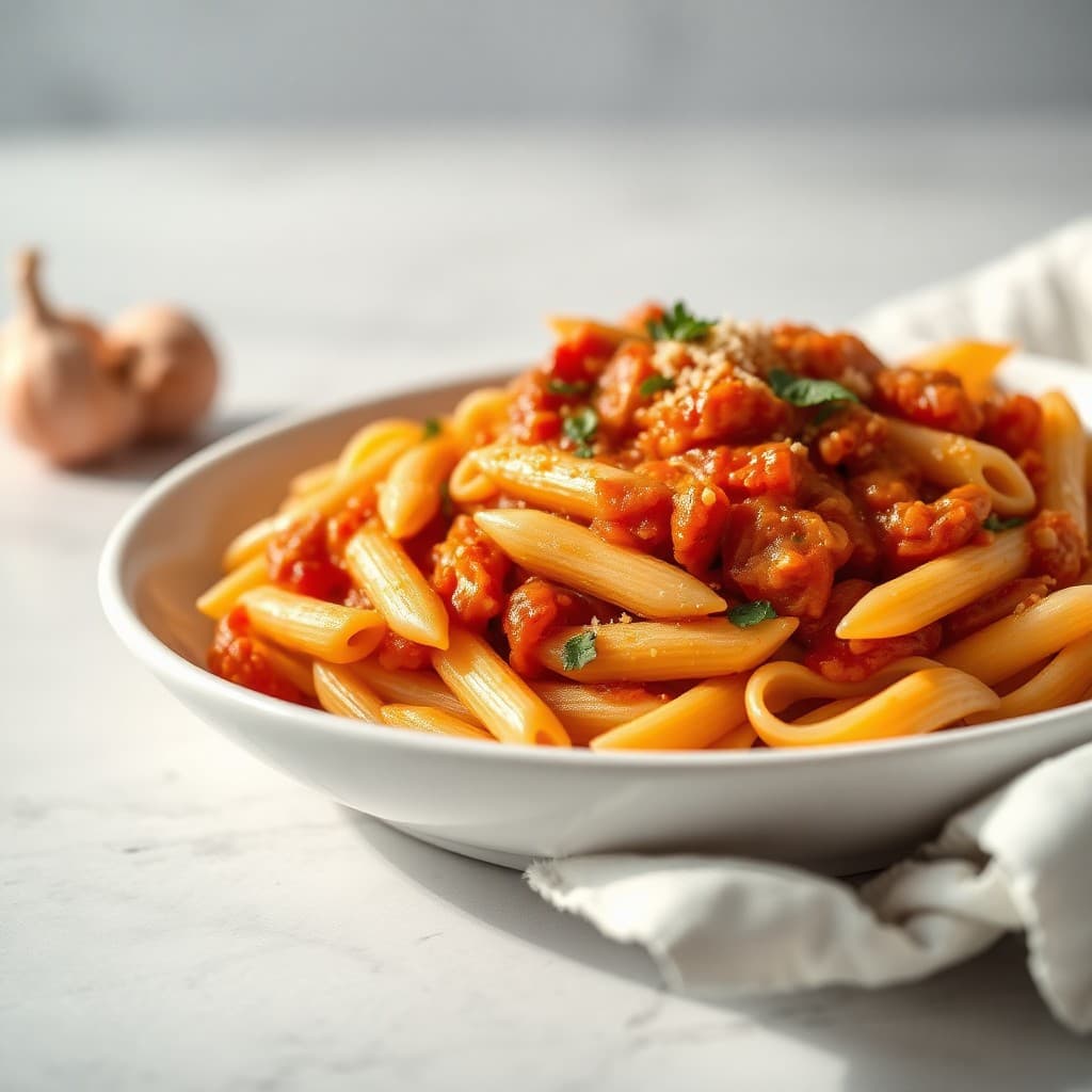 Chicken Garlic Pasta recipe