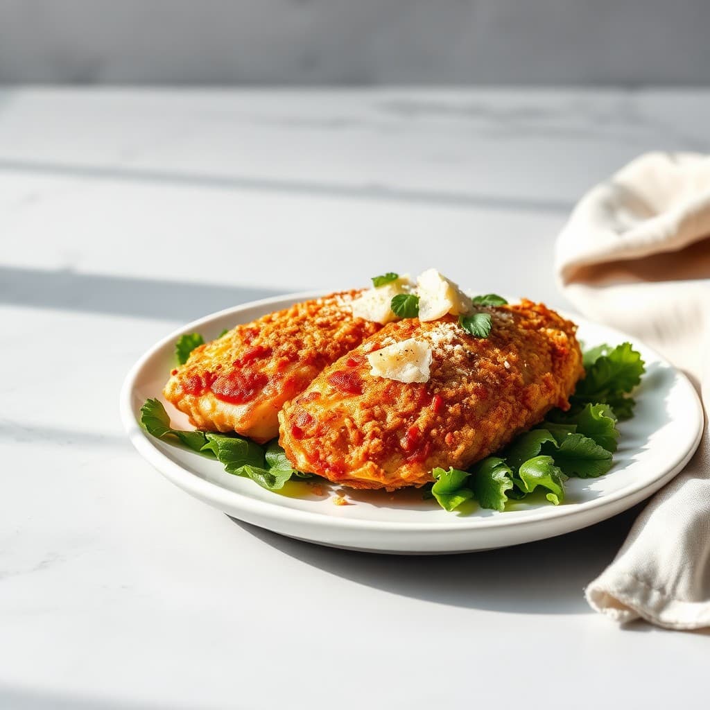 Chicken Parmesan Salad — FamilyPlate recipe