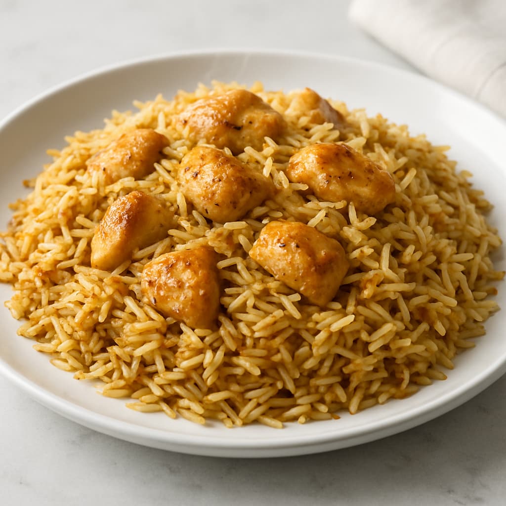 Chicken Rice Pilaf — FamilyPlate recipe