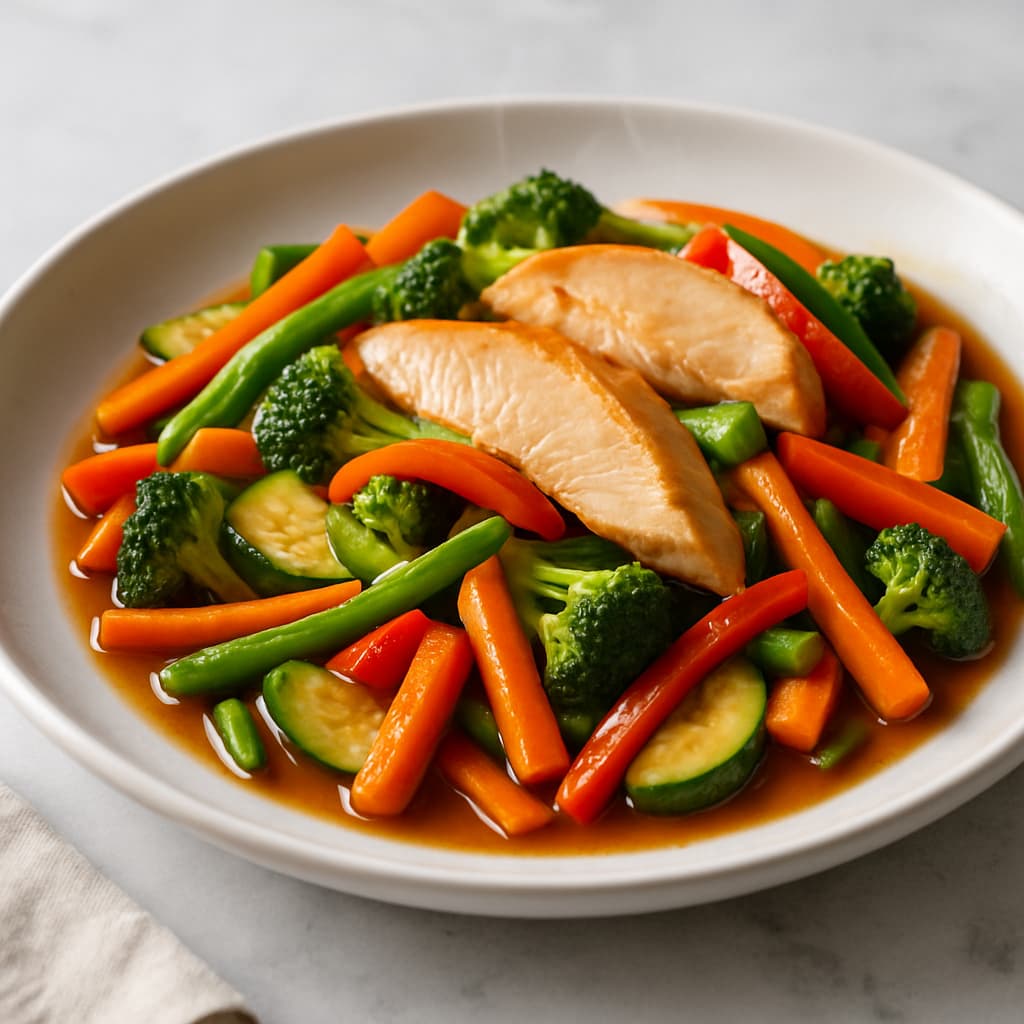 Chicken Stir-Fry with Veggies — FamilyPlate recipe