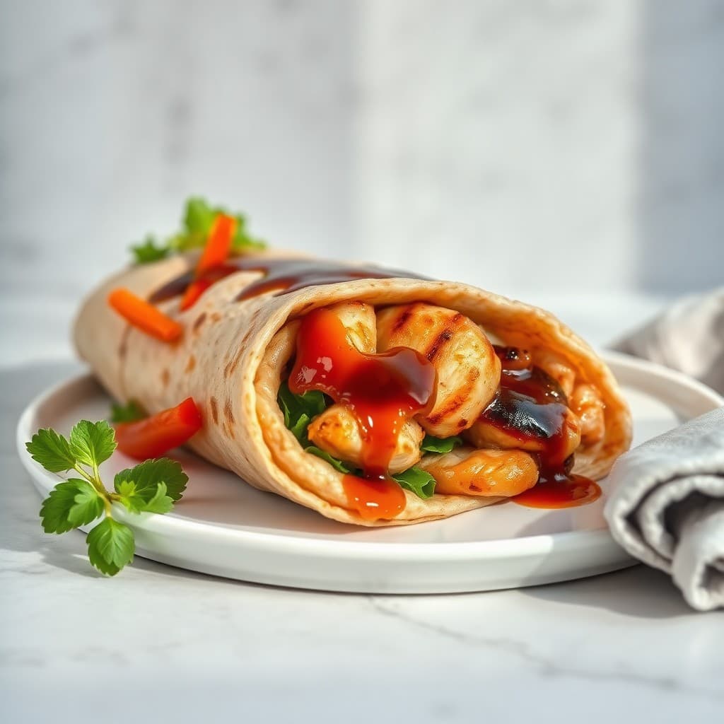 Chicken Teriyaki Wrap — FamilyPlate recipe