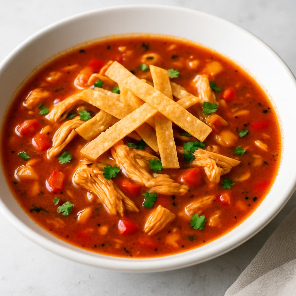 Chicken Tortilla Soup — FamilyPlate recipe