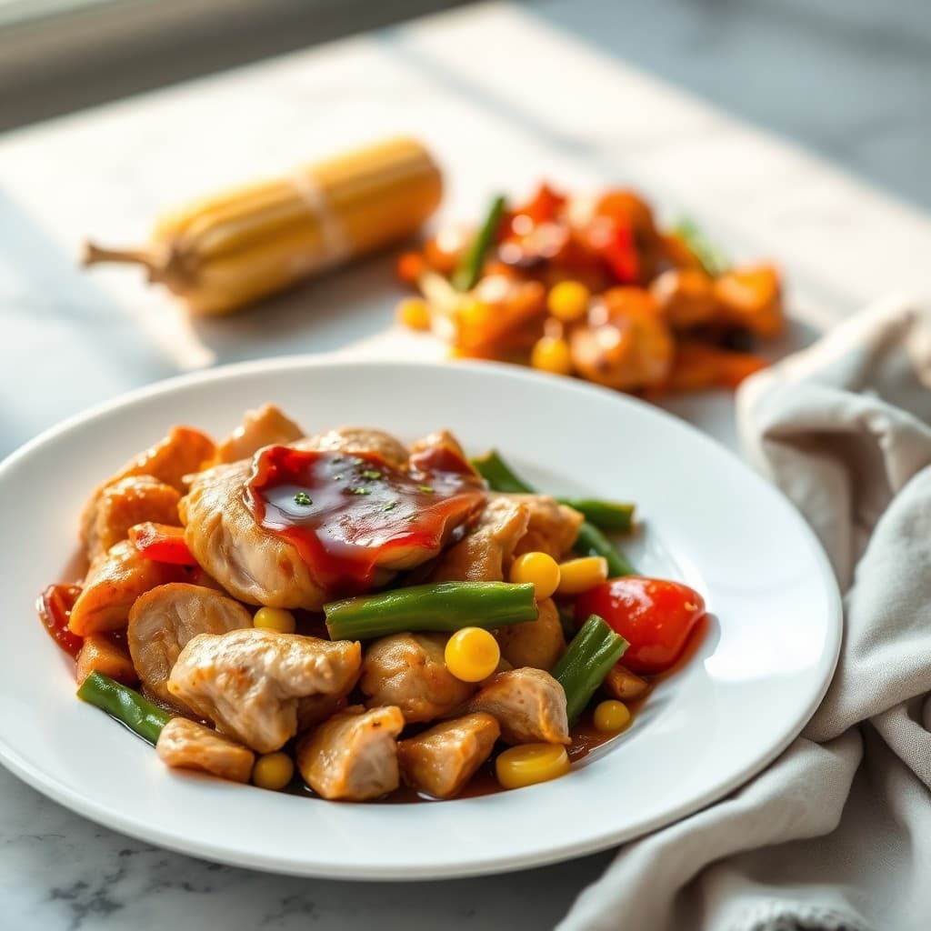 Chicken & Vegetable Stir-Fry — FamilyPlate recipe