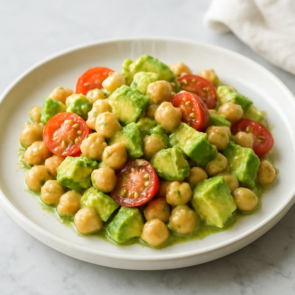 Chickpea and Avocado Salad — FamilyPlate recipe