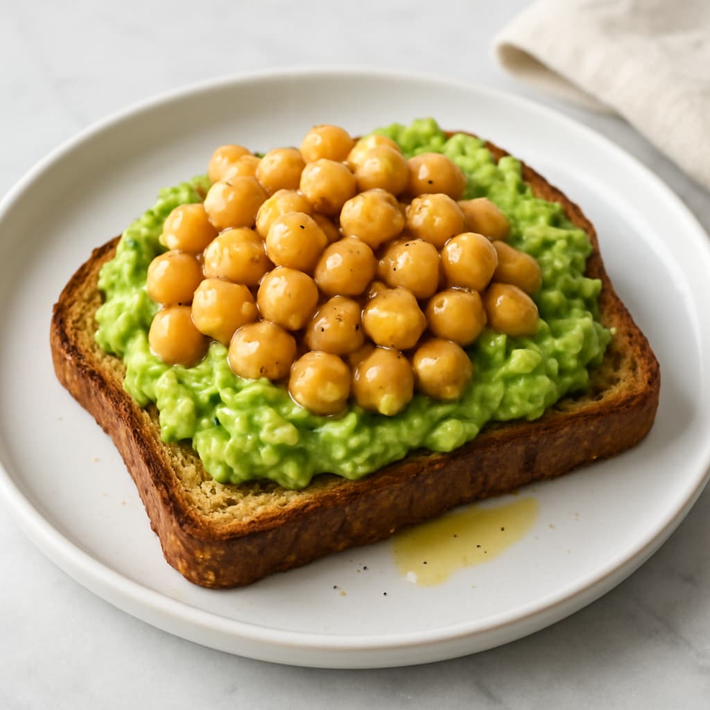 Chickpea and Avocado Toast — FamilyPlate recipe