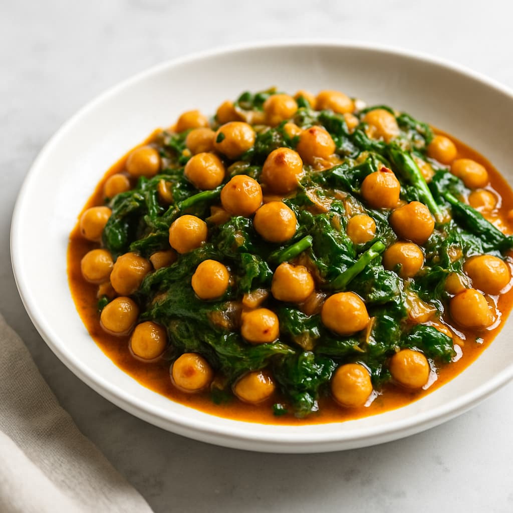 Chickpea and Spinach Hash — FamilyPlate recipe