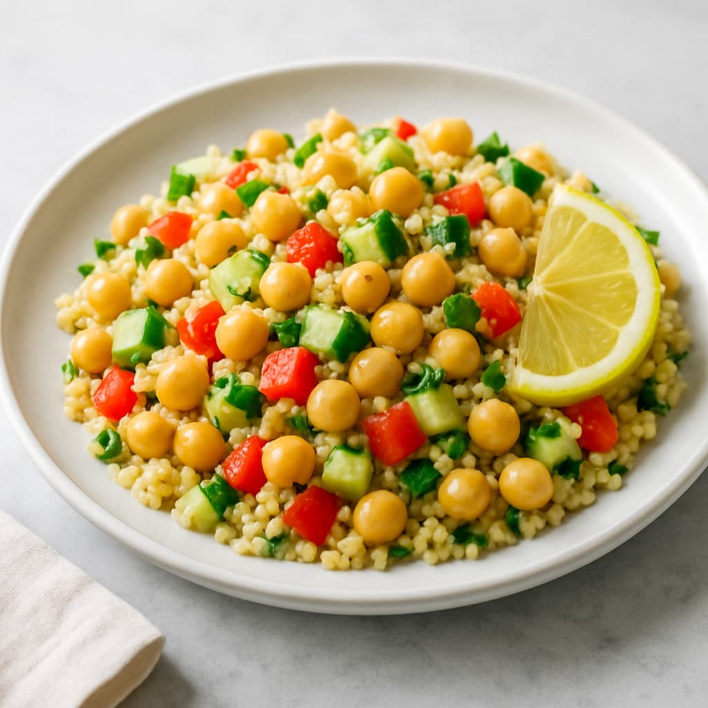 Chickpea Couscous Salad — FamilyPlate recipe