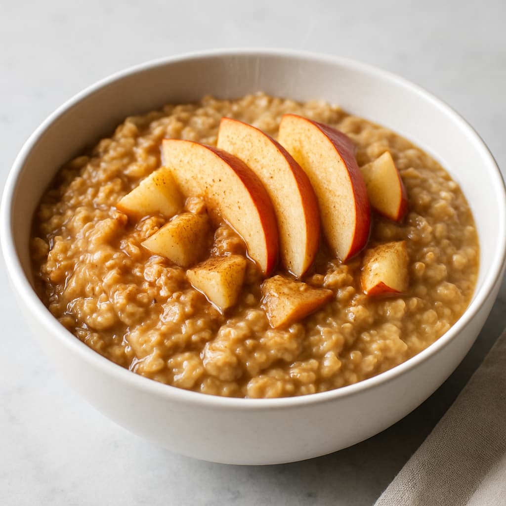 Cinnamon Apple Oatmeal — FamilyPlate recipe