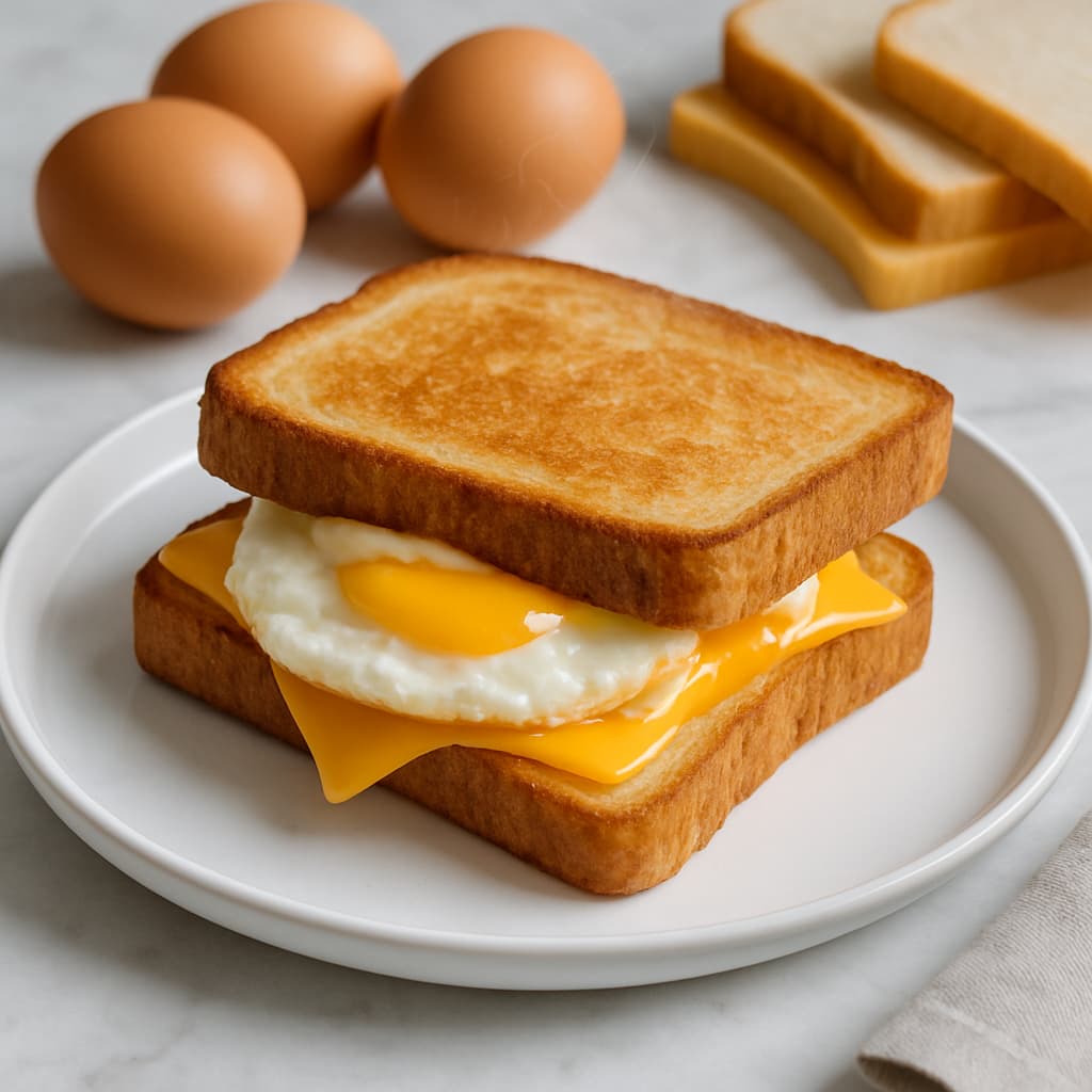 Egg and Cheese Sandwich recipe
