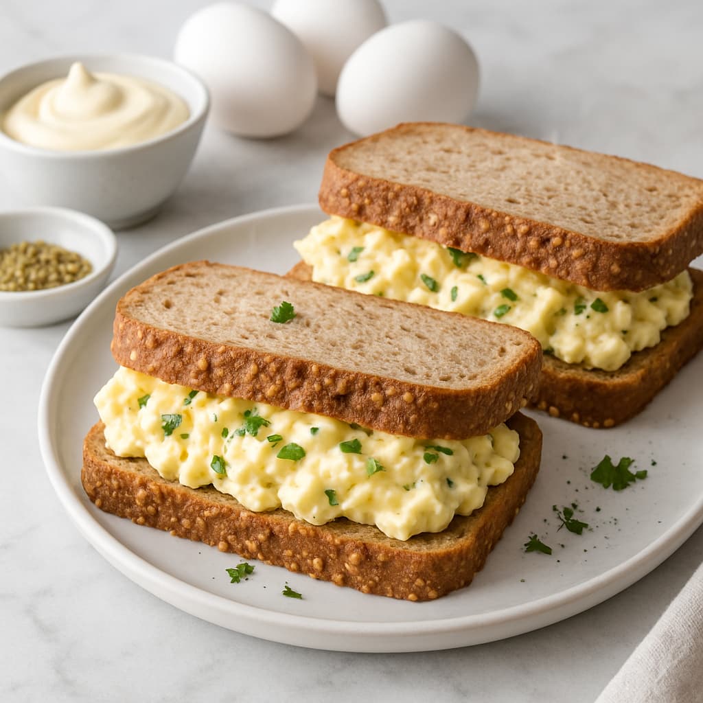 Egg Salad Sandwiches — FamilyPlate recipe
